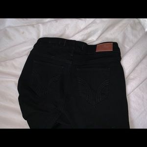 Black Low Rise Jeans